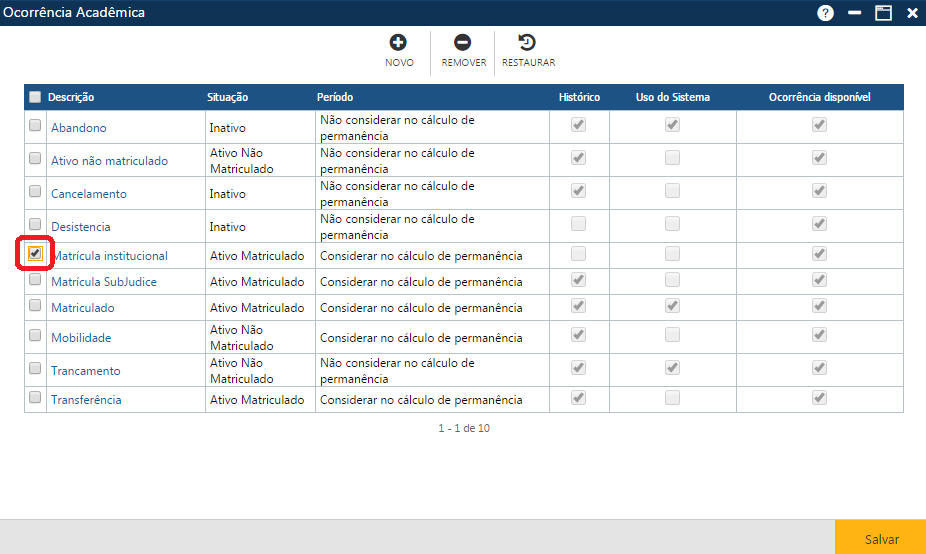 AW-Secretário-Tabela-Registro Escolar-Ocorrência Acadêmica-Excluindo uma ocorrência.png