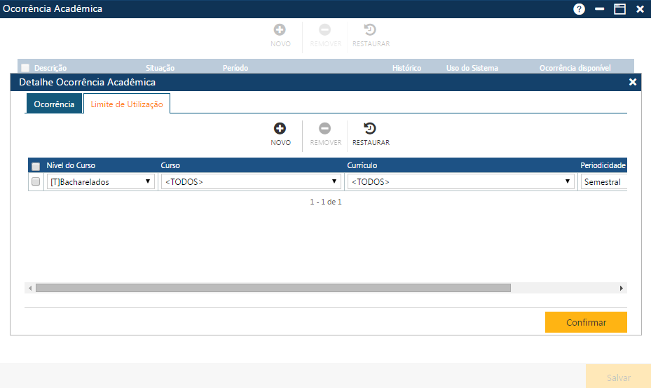 AW-Secretário-Tabela-Registro Escolar-Ocorrência Acadêmica-Incluisão-Pasta Limite de utilização.png