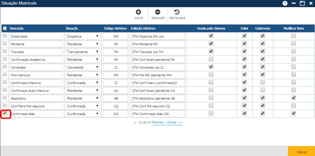 AW-Secretário-Tabela-Registro Escolar-Situação Matrícula-Preparando uma exclusão.png