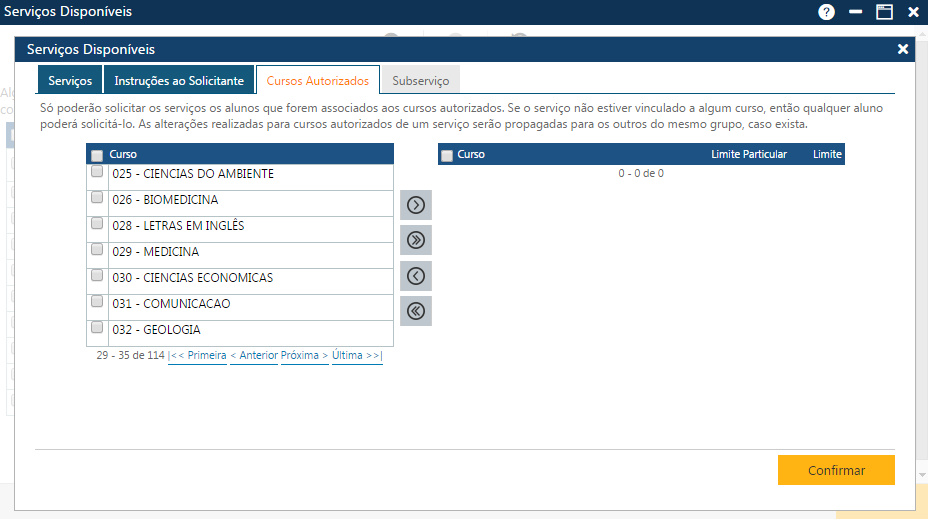 AW-Secretário-Tabela-Serviços-Serviços Disponíveis-Pasta Cursos Autorizados.png