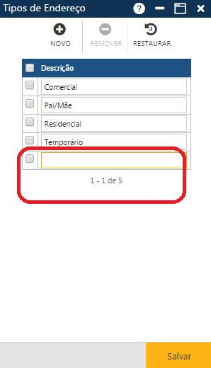 AW-Secretário-Tabela-Outros-Tipo de Endereço-Preparando uma inclusão.png