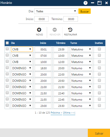 AW-Secretário-Tabela-Planejamento-Horário-Lista de horários cadastrados.png