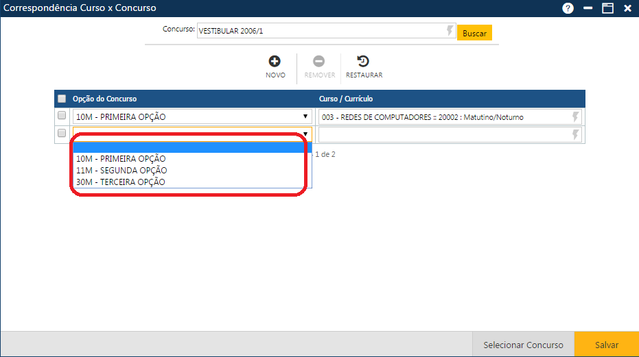 Acadêmico-WEB-Secretário-Tabela-Outros-Correspondência CursoXConcurso - Escolhendo opção do concurso.png