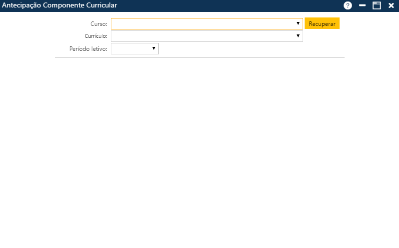 Interface Antecipação Componente Curricular - Tela inicial.png