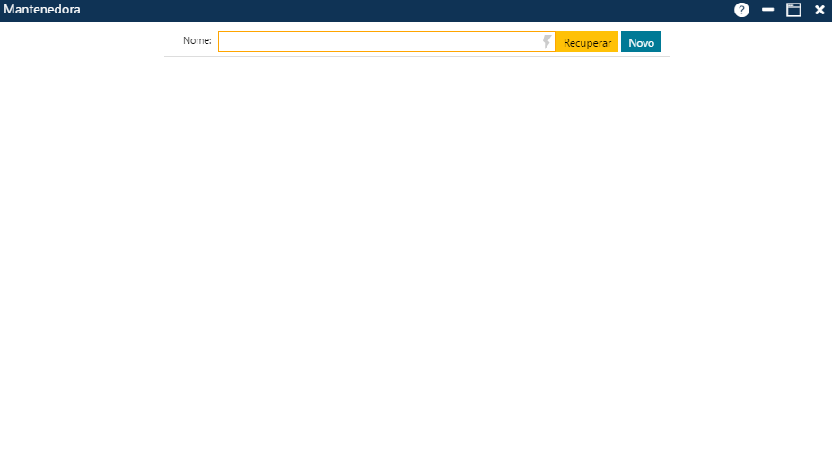 Interface Mantenedora - Tela inicial.png