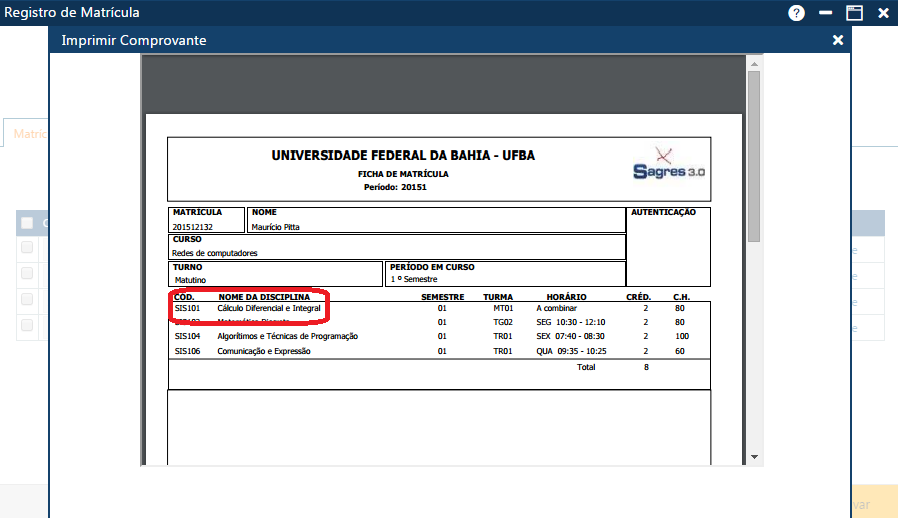 Interface apresentando o comprovante aparece discip da grade mas aluno se matriculou na equivalente.png