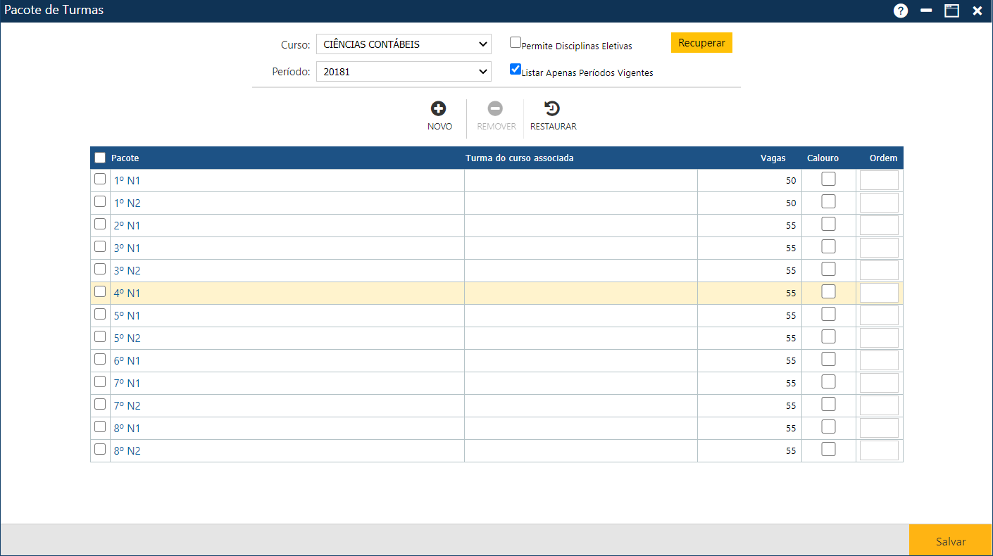 AW-Secretário-Planejamento-Pacote de Turmas-Pacotes já cadastrados.png