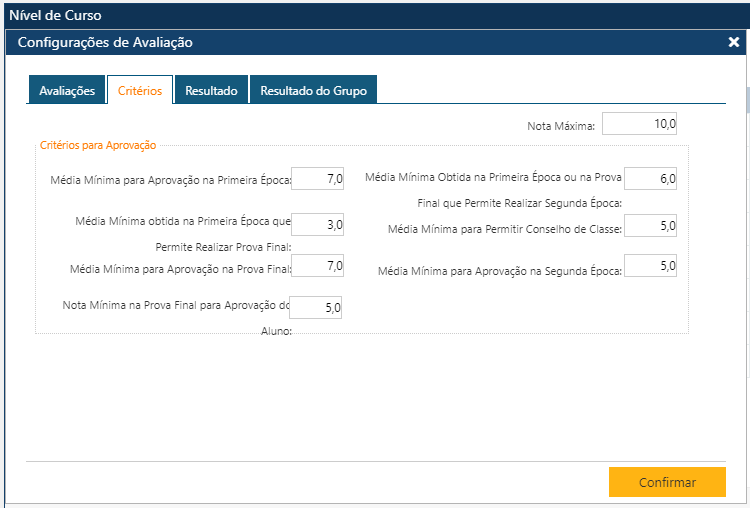 AW-Tabela-Curriculo-Nível de Curso - Cofigura Avaliação - Critérios.PNG