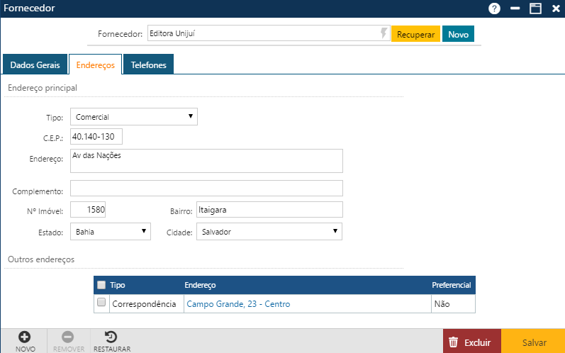 AQUISIÇÃO - FORNECEDOR - Pasta Endereços 2.png
