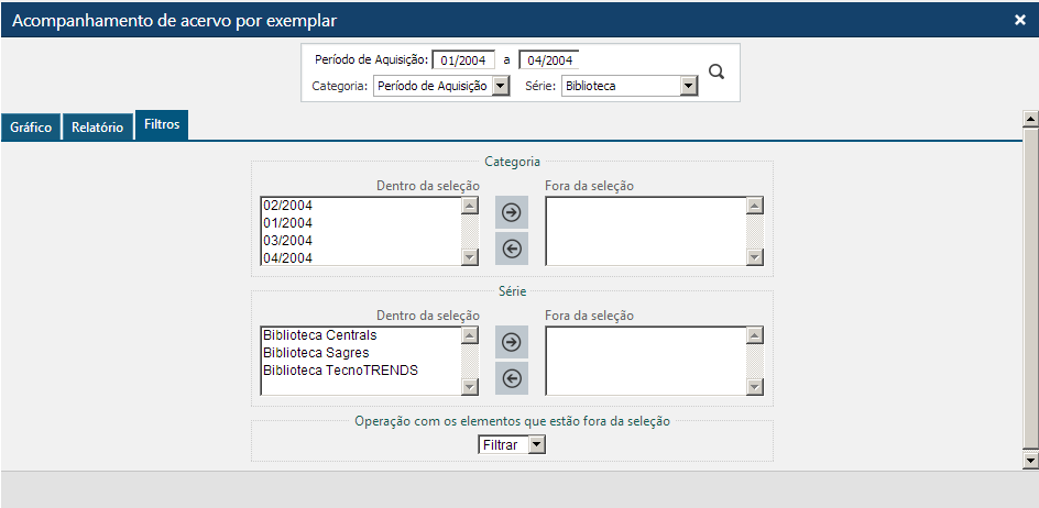 Acompanhamento de acervo por exemplar - pasta Filtros.png
