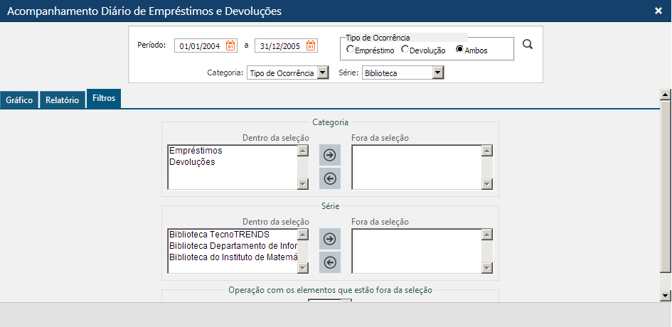 Acompanhamento diário de empréstimos e devoluções - Pasta Filtros.png