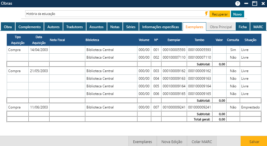 Interface Catalogação-Obras- Pasta Exemplares.png