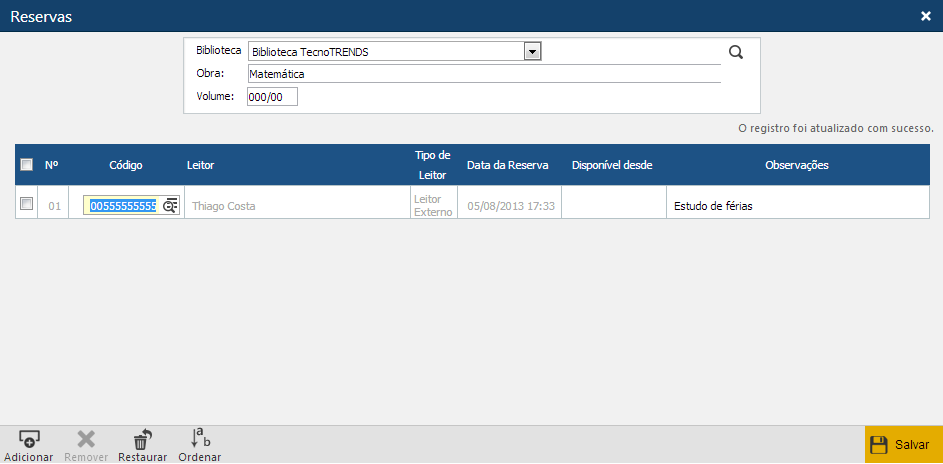 Interface com reserva cadastrada.png