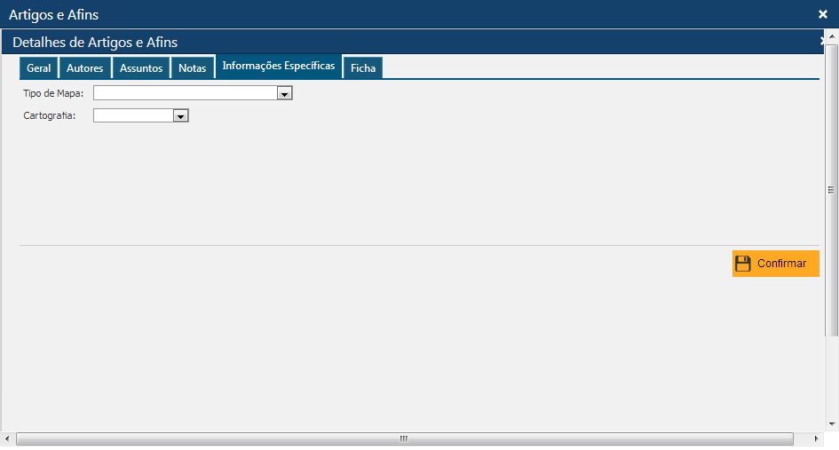 Interface de Artigos e afins Pasta Informações Específicas Mapa.png